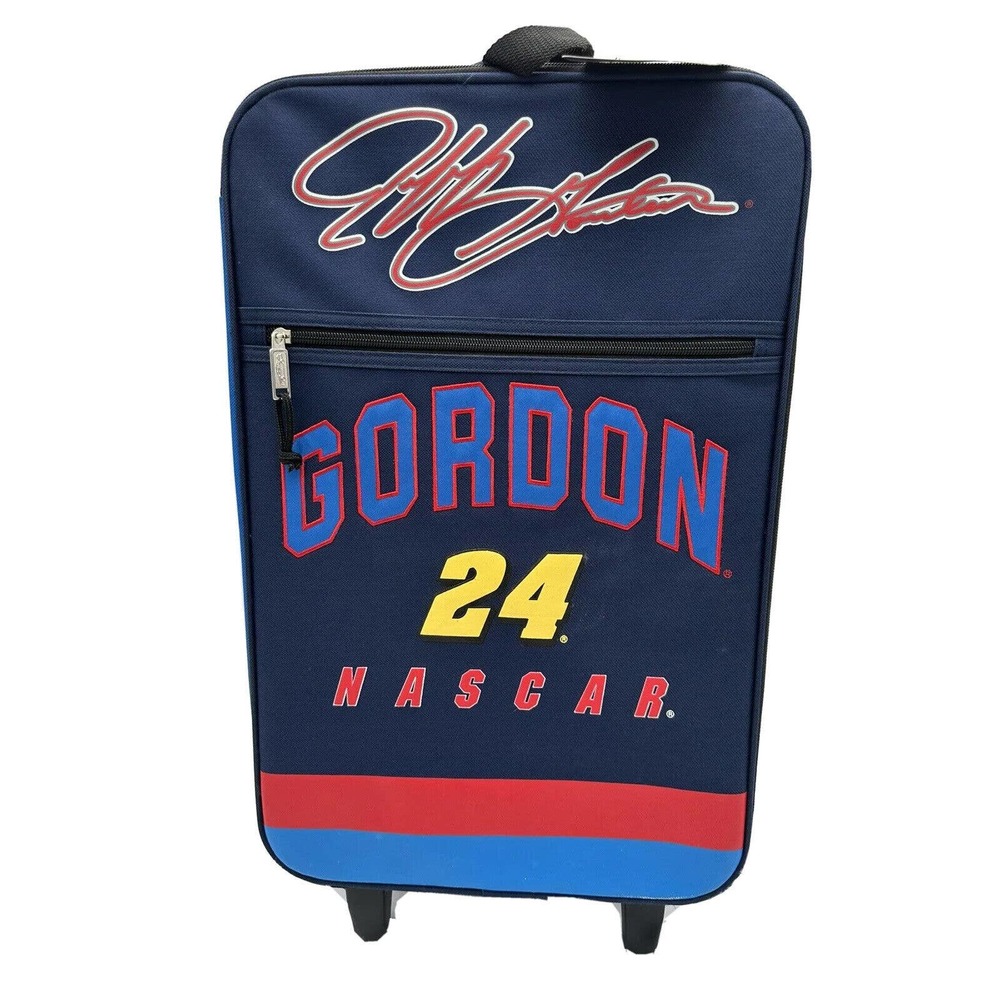 NEW Vintage Jeff Gordon Dupont Automotive NASCAR Suitcase Hendrick Motorsports